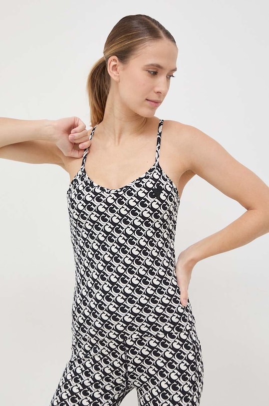 Guess top wzorzyste czarny V3GP01.MC03W