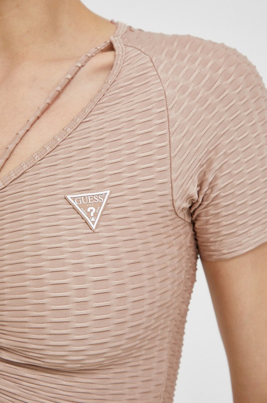 Tričko Guess V3GP09.KBOA2 béžová