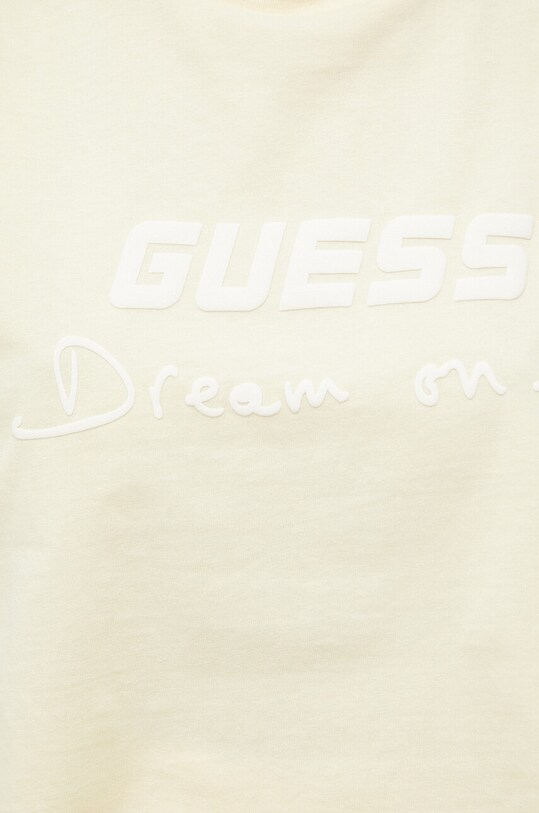Βαμβακερό Top Guess V3GP11.K8FQ4 κίτρινο