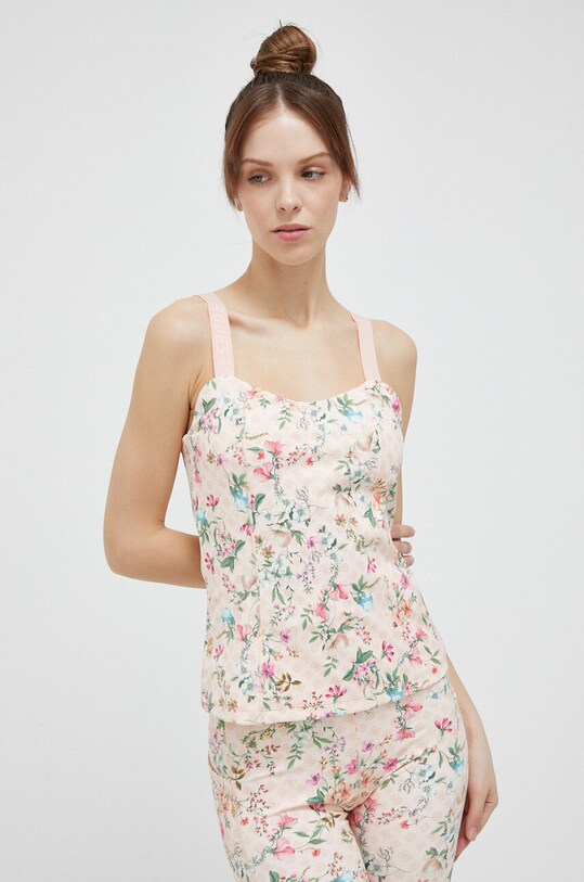 Топ Guess slim рожевий V3GP13.MC049