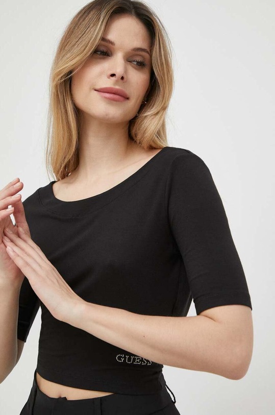 Футболка Guess чёрный W3GI28.K68D2