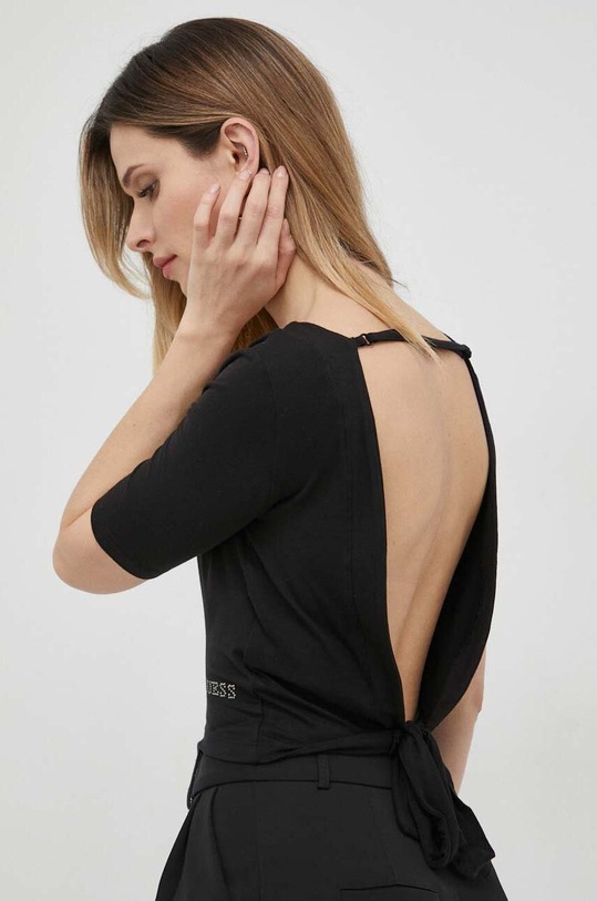 Tričko Guess W3GI28.K68D2 čierna