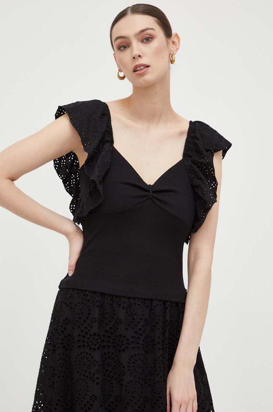 Guess bluza W3GP38.K8RT2 negru SS23