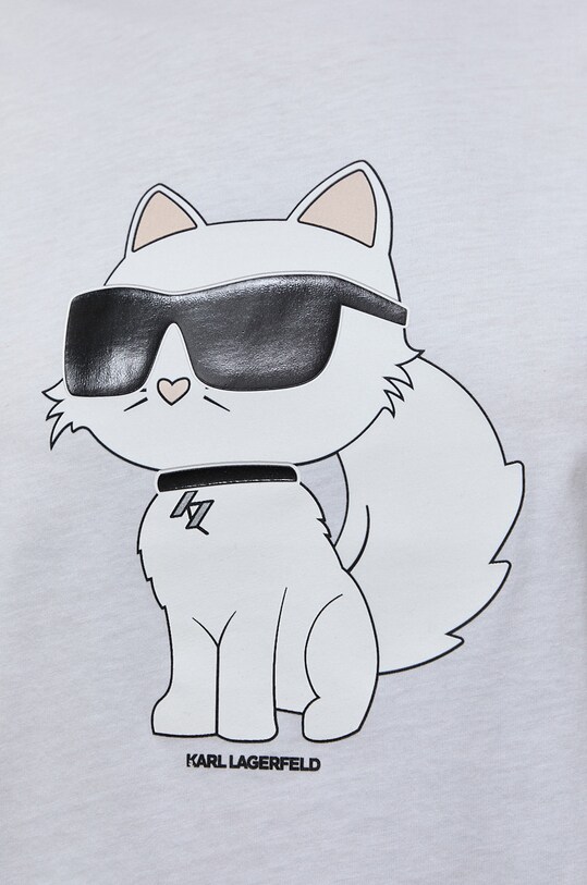 Хлопковая футболка Karl Lagerfeld 230W1703