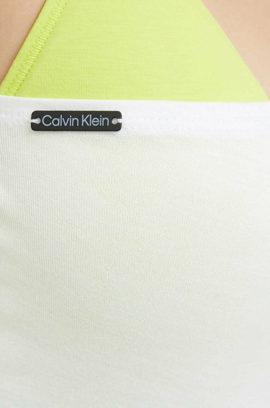 Plážové šaty Calvin Klein bílá KW0KW02098.PPYX