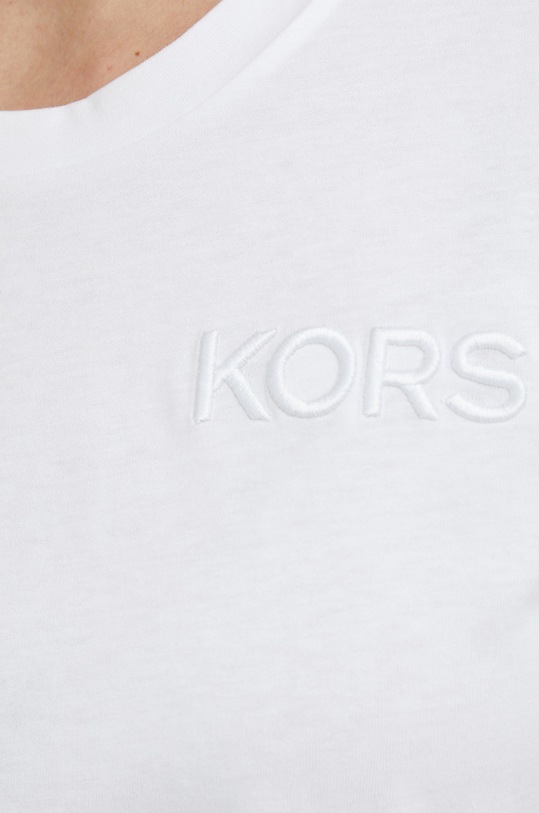 Bavlněné tričko MICHAEL Michael Kors MR3510497J bílá