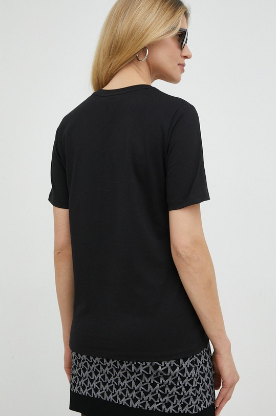 Odzież MICHAEL Michael Kors t-shirt bawełniany MR3510497J czarny