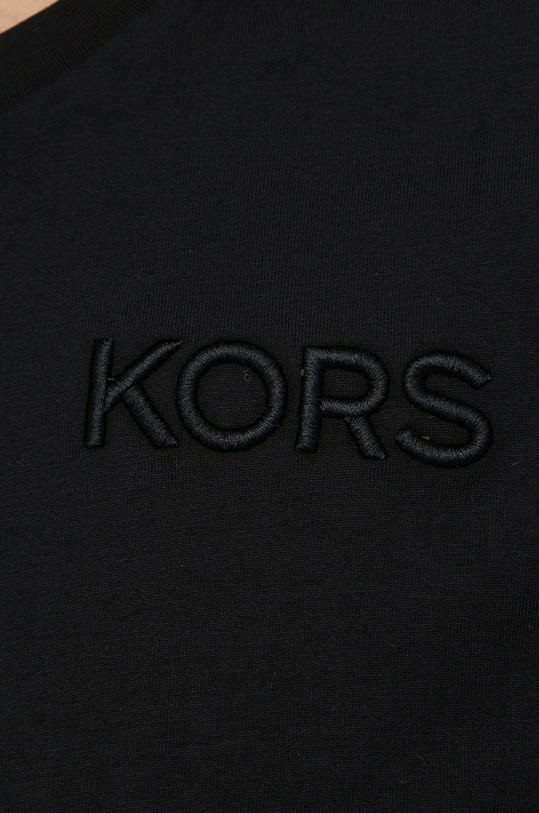 MICHAEL Michael Kors t-shirt bawełniany MR3510497J czarny