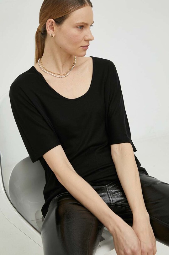 Футболка By Malene Birger relaxed чёрный Q70278012Z