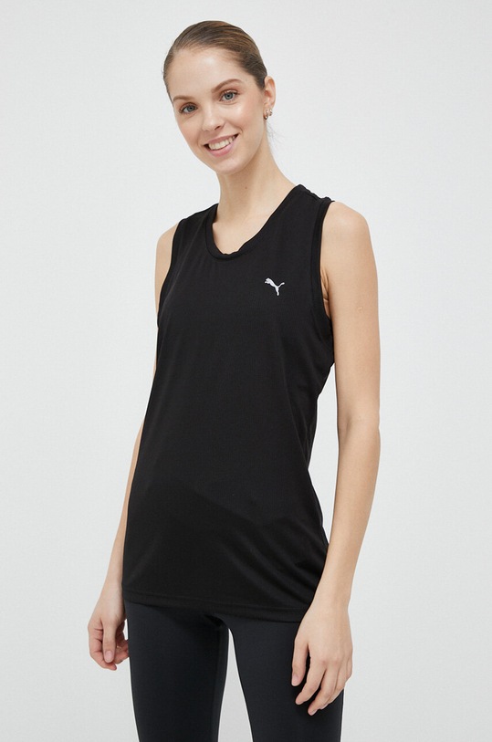 Top προπόνησης Puma κανονικό μαύρο 520309