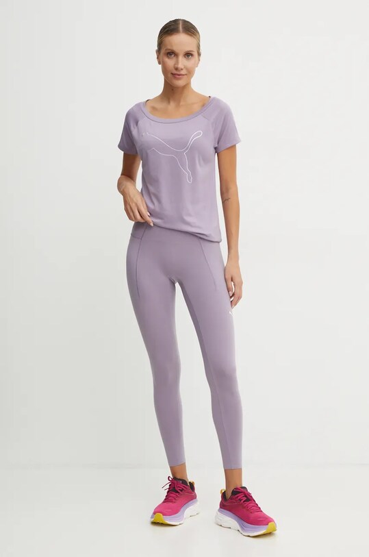 Футболка для тренинга Puma Favorite 522420 фиолетовой AW24