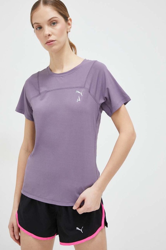 Běžecké tričko Puma Seasons 523238 fialová AW23