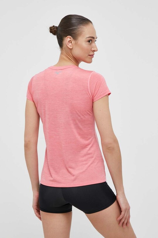 Odzież Mizuno t-shirt do biegania Impulse Core J2GA7721 różowy