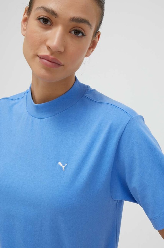 Puma tricou din bumbac albastru 537977