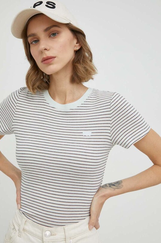 Levi's t-shirt bawełniany wzorzyste multicolor 37697.0047