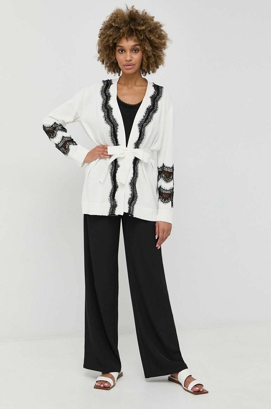 Halenka s příměsí hedvábí Twinset 231TP2453 černá SS23