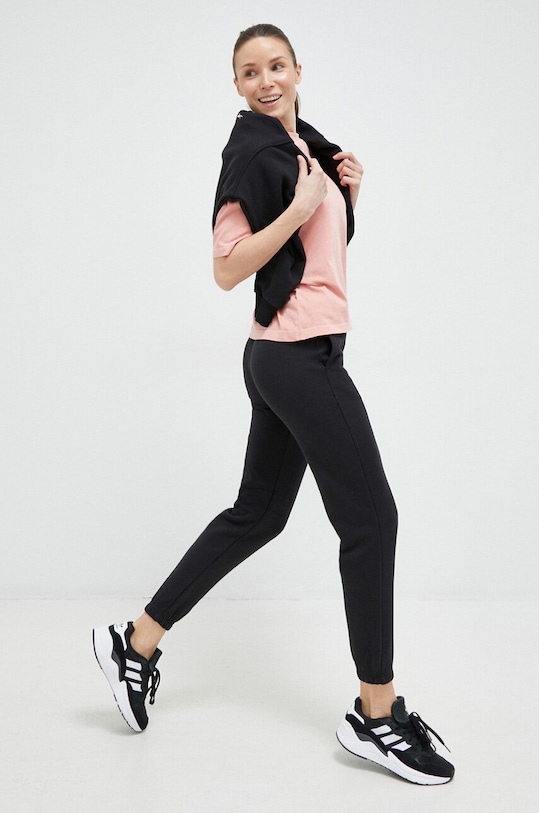 Βαμβακερό μπλουζάκι Reebok Classic HY2708 ροζ SS23