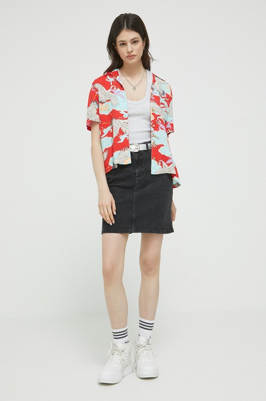 Abercrombie & Fitch top KI139.2765.112 szary SS23