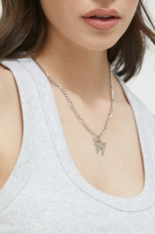 Abercrombie & Fitch top KI139.2765.112 szary