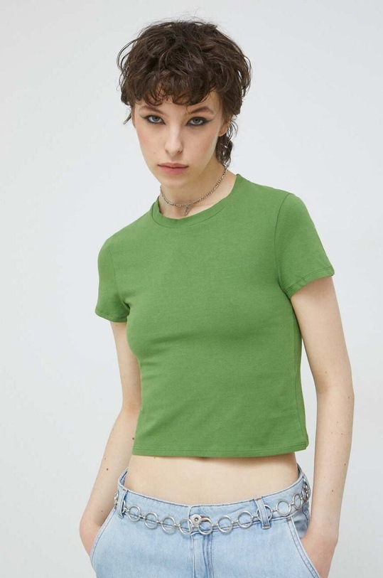 Abercrombie & Fitch t-shirt zöld KI139.3192.330