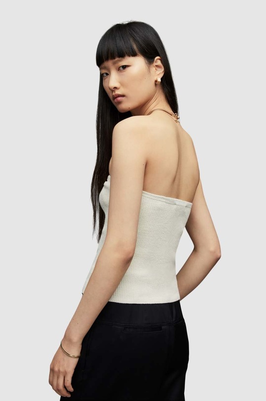 Oblačila Top AllSaints WK062X bela