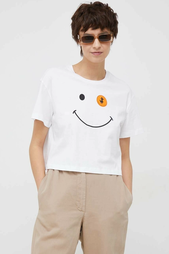 Odzież Save The Duck t-shirt bawełniany DT1206W.BESY16 biały