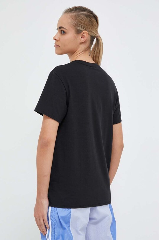 Odzież adidas Performance t-shirt treningowy Train Icons 3-Stripes HK6975 czarny