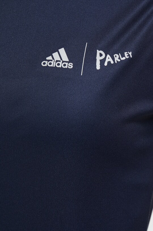 Футболка для бега adidas Performance x Parley HR6987 тёмно-синий