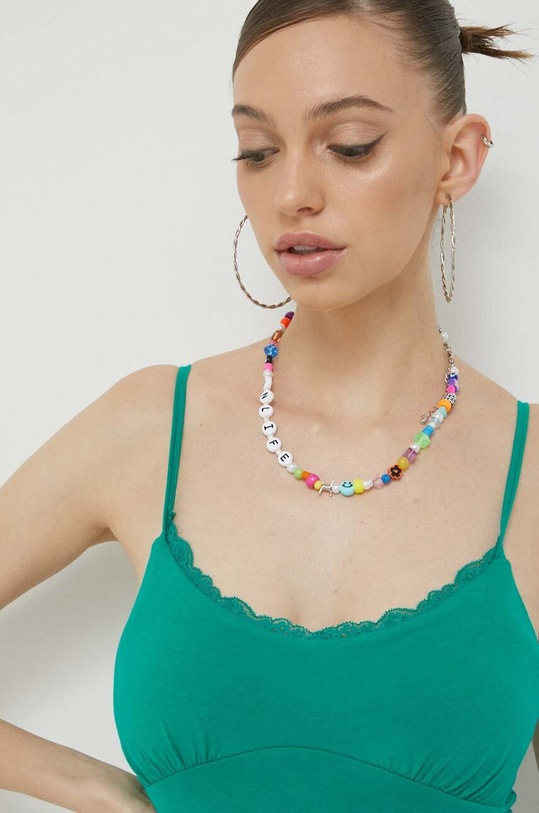 Hollister Co. top turkusowy KI339.3239.300