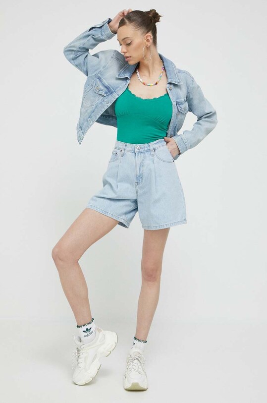 Top Hollister Co. KI339.3239.300 zelená SS23