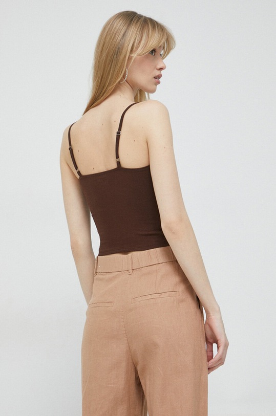 Odzież Hollister Co. top KI339.3239.420 brązowy