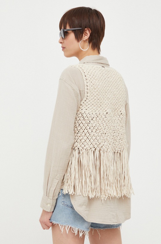 Îmbrăcăminte Pepe Jeans vesta PL402209.808 bej