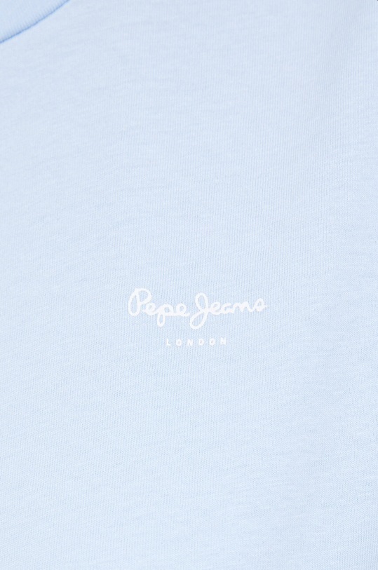 Pamučna majica Pepe Jeans Bloom plava PL504821.524