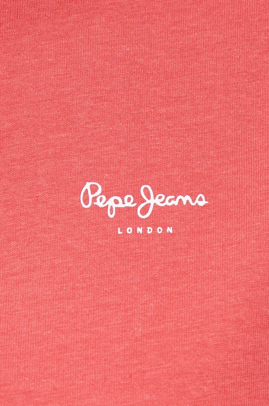 Pepe Jeans tricou din bumbac Wimani rosu PL505483.217