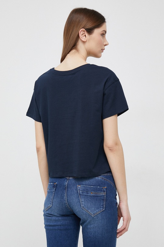 Odjeća Pamučna majica Pepe Jeans Wimani PL505483.594 mornarsko plava