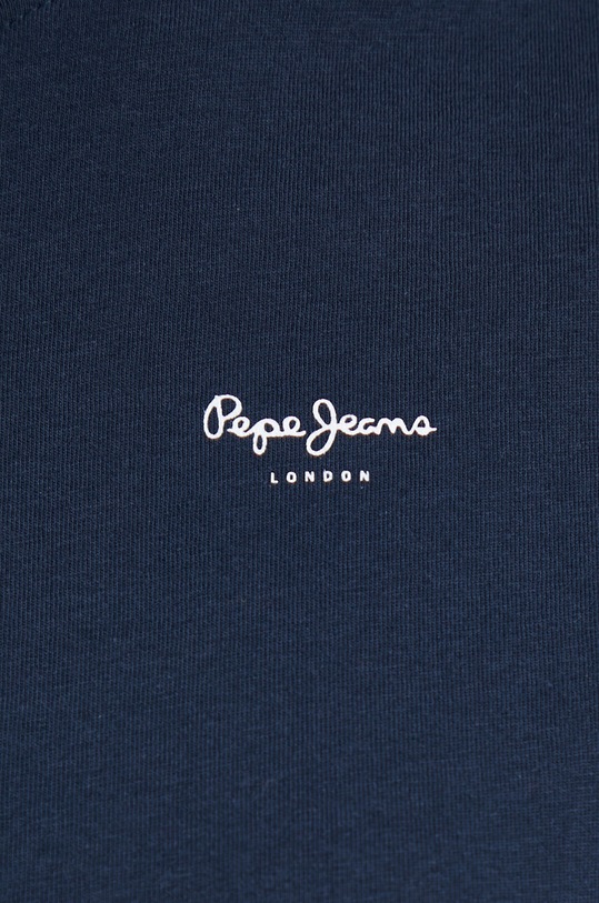 Pamučna majica Pepe Jeans Wimani mornarsko plava PL505483.594