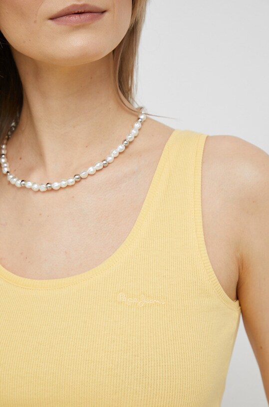 Pepe Jeans top Winona PL505484.039 sárga