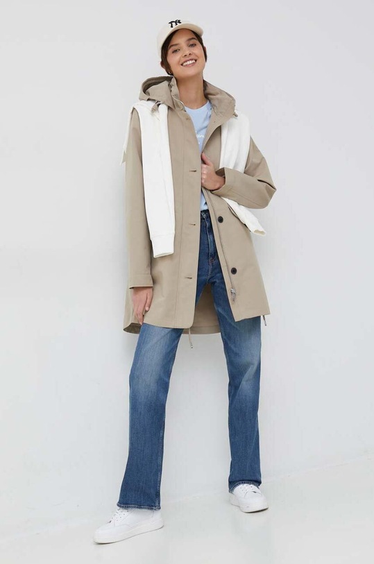 Pepe Jeans t-shirt bawełniany Wendy PL505480.524 niebieski SS23