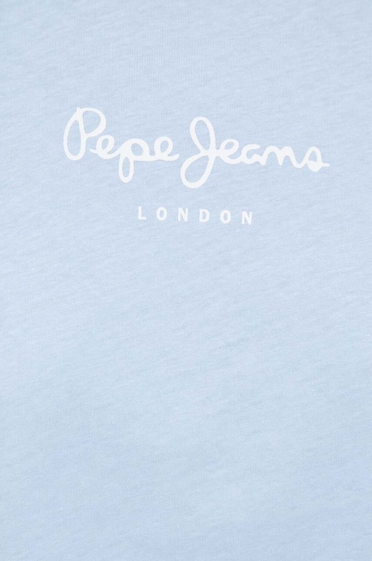 Bavlněné tričko Pepe Jeans Wendy PL505480.524 modrá