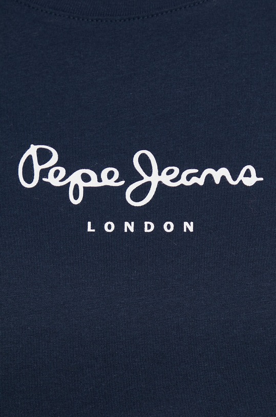 Pepe Jeans t-shirt bawełniany granatowy PL505480.594