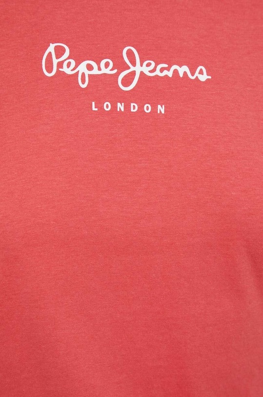 Βαμβακερό μπλουζάκι Pepe Jeans Wendy PL505480.217 κόκκινο
