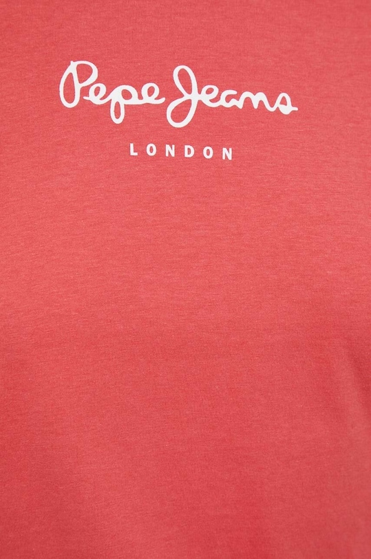 Βαμβακερό μπλουζάκι Pepe Jeans Wendy PL505480.217 κόκκινο