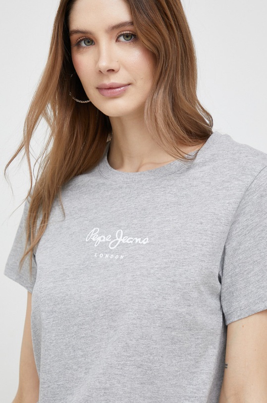 Pepe Jeans t-shirt Wendy regular szary PL505480.933