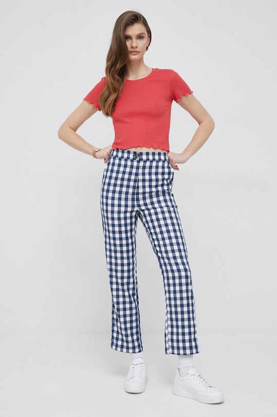 Pepe Jeans tricou Cara PL505492.217 rosu SS23