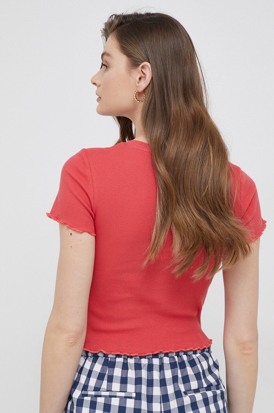 Îmbrăcăminte Pepe Jeans tricou Cara PL505492.217 rosu