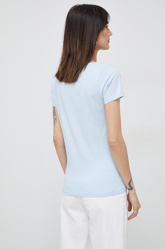 Odzież Pepe Jeans t-shirt bawełniany Mery PL505418.524 niebieski