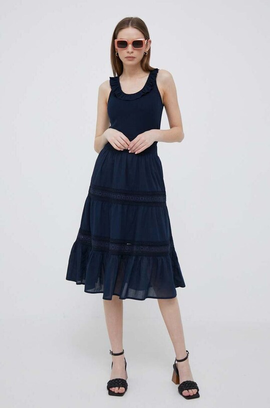 Pepe Jeans top Dorina PL505062.594 granatowy SS23