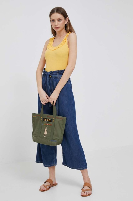 Pepe Jeans top PL505062.039 giallo SS23