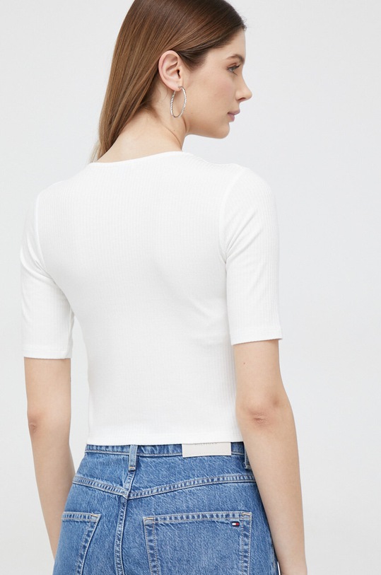 Oblečenie Tričko Pepe Jeans Meadow PL505416.808 biela