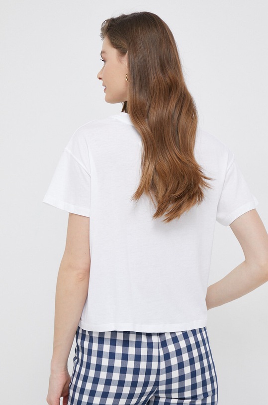 Odzież Pepe Jeans t-shirt Netty PL505437.800 biały